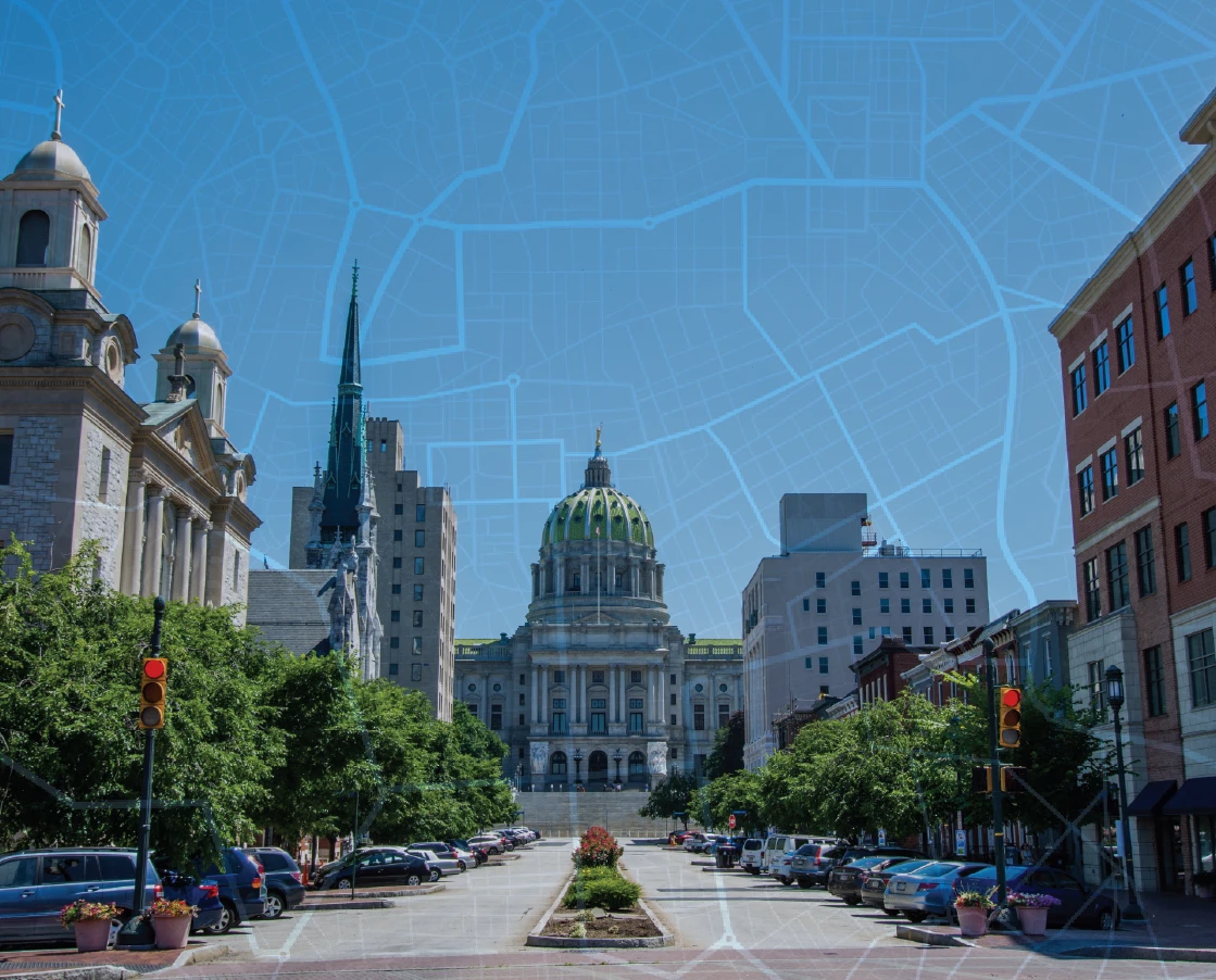 <span class="fw-light">Our Network </span> in Pennsylvania